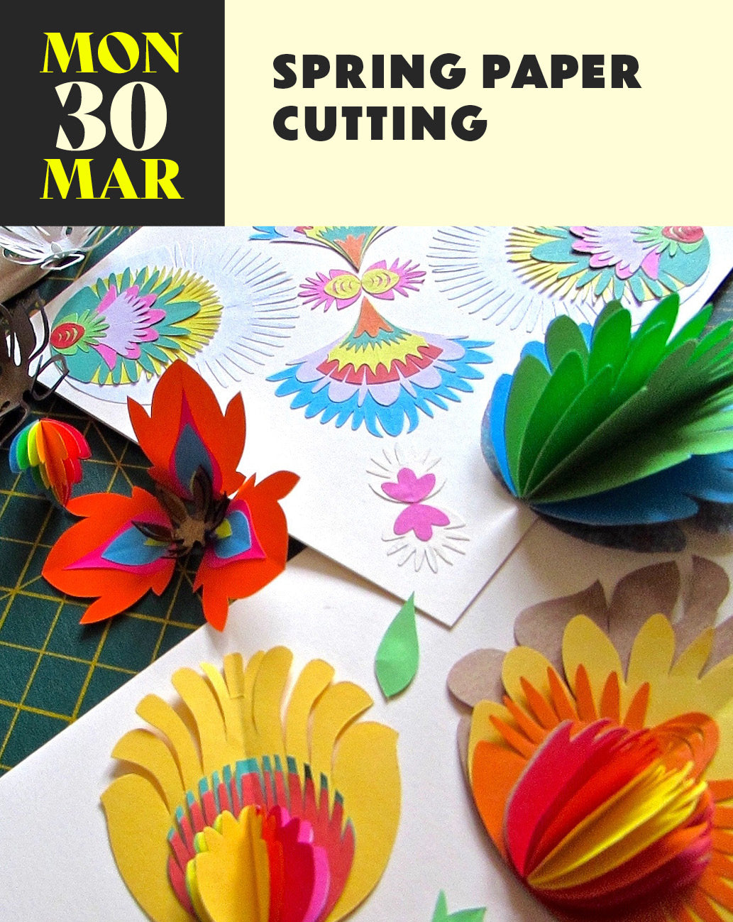 Spring Paper Cutting