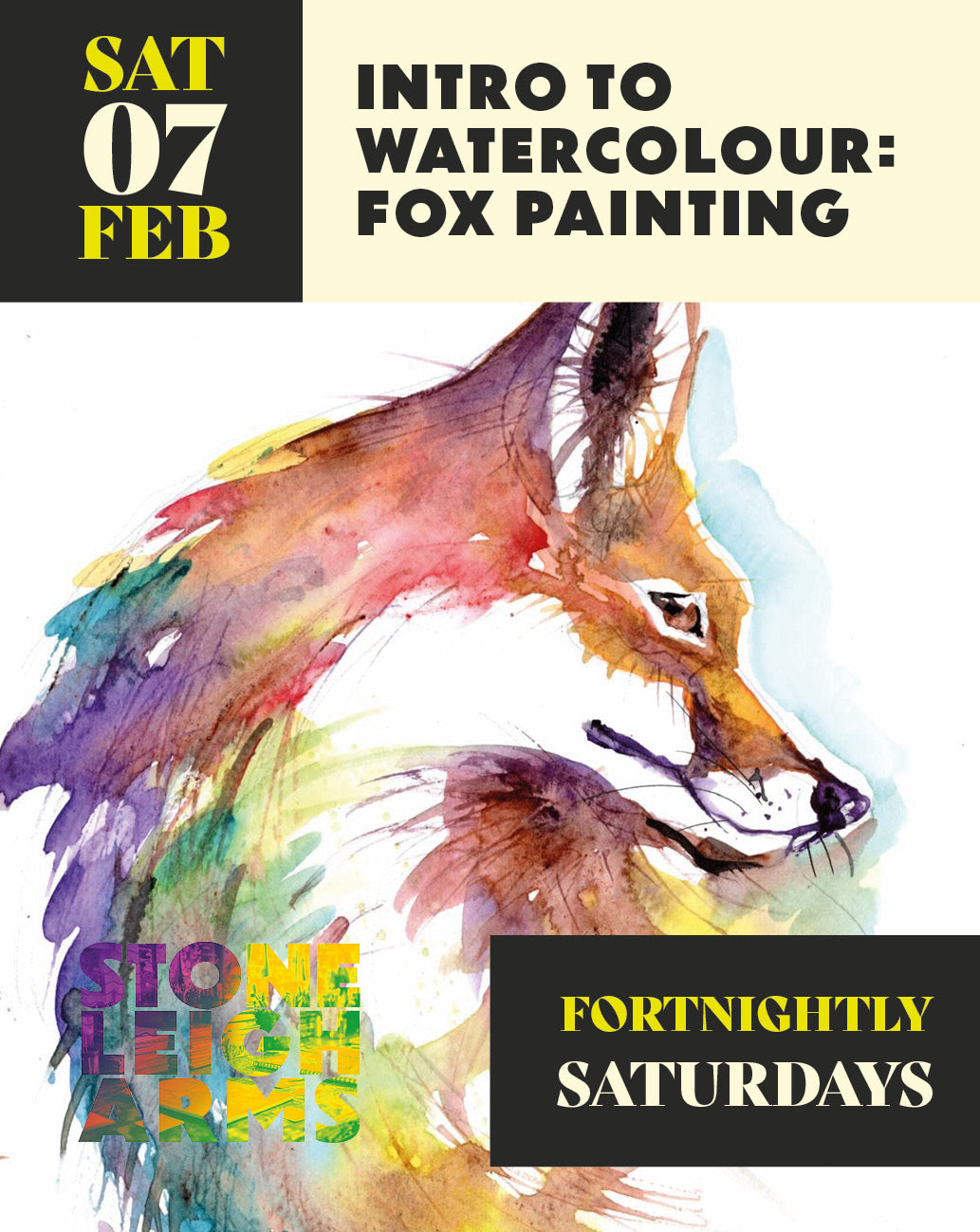 Intro to Watercolour Painting: Fox