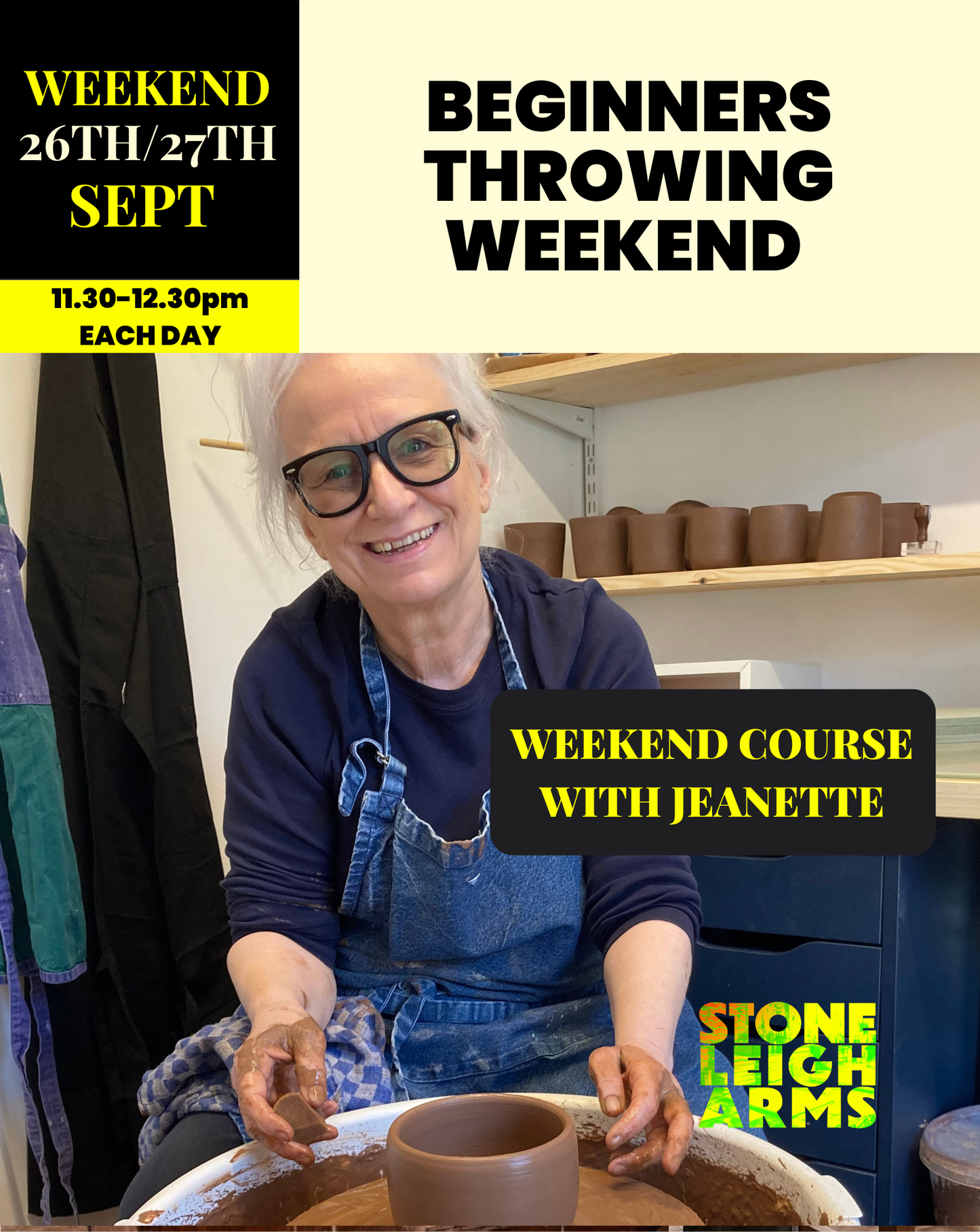 Beginners Throwing Weekend | Saturday 26th and Sunday 27th September