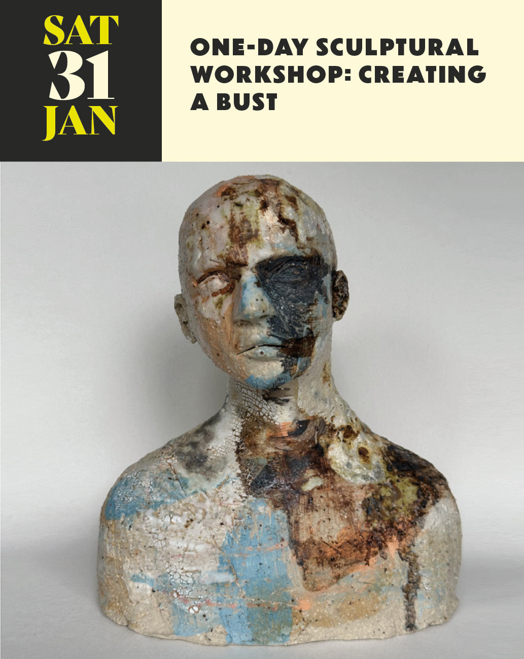 One-Day Sculptural Workshop: Creating a Bust