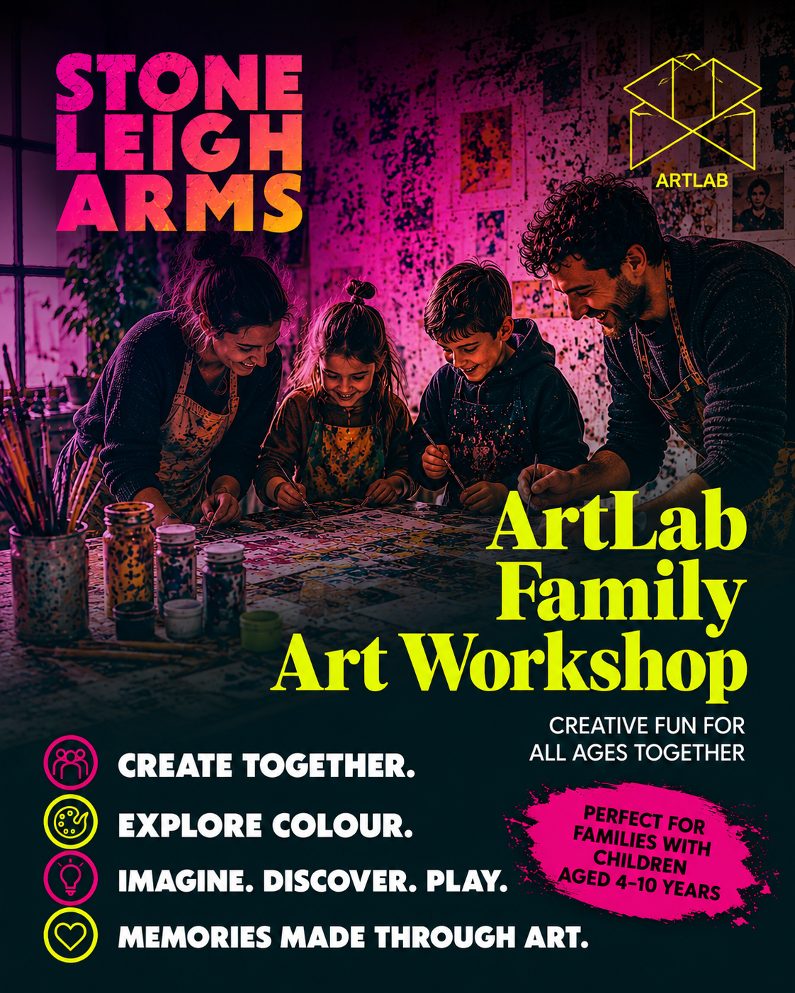 ArtLab Family Workshop: Summer Lanterns | Sat 15 August 2026