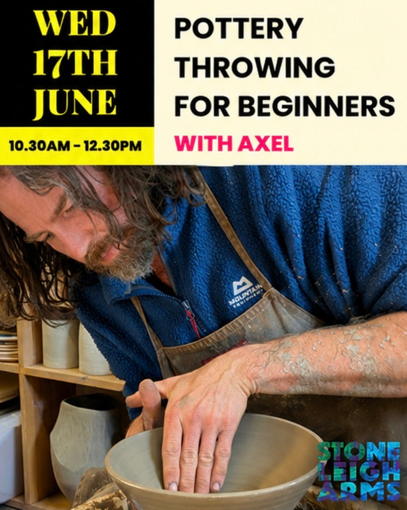 Beginners Pottery Throwing Class | Wed 17 June