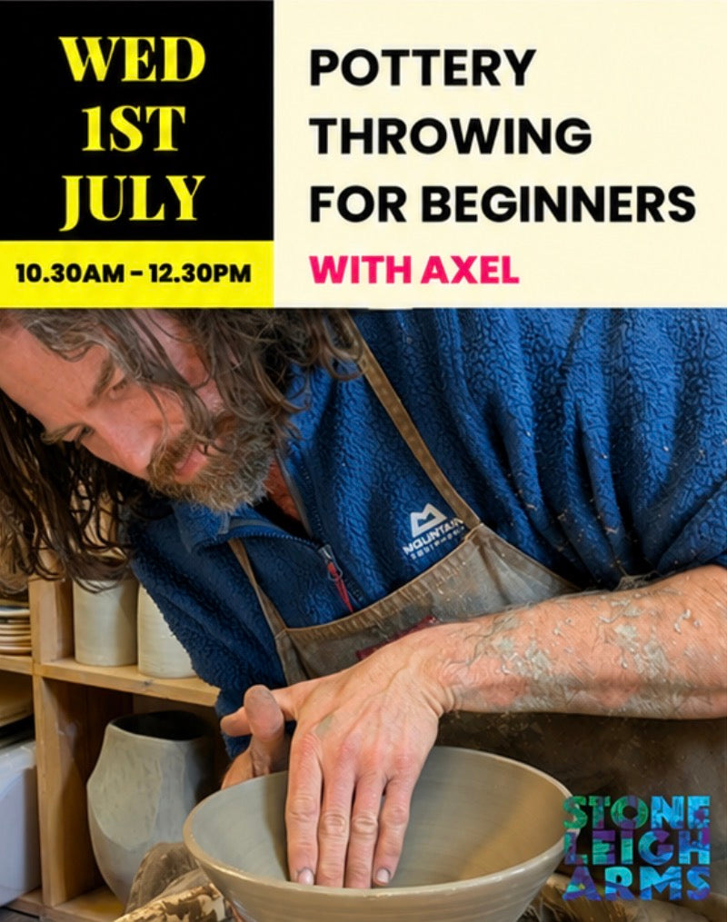 Beginners Pottery Throwing Class | Wed 1 July