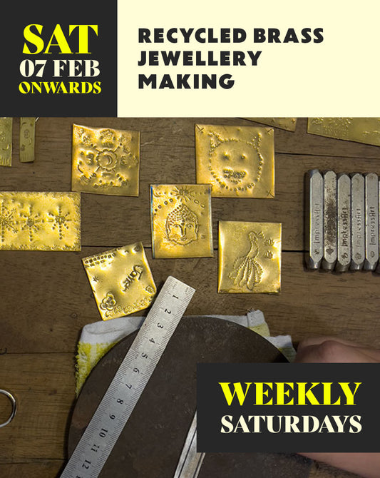 Recycled Brass Jewellery Workshop