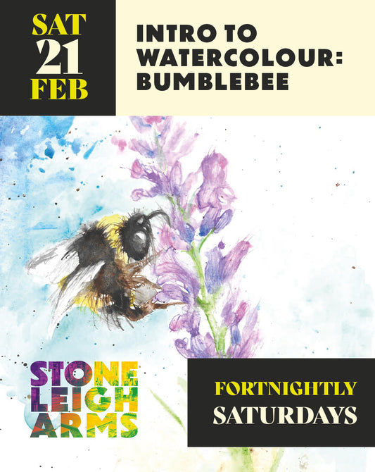 Intro to Watercolour: Bumblebee