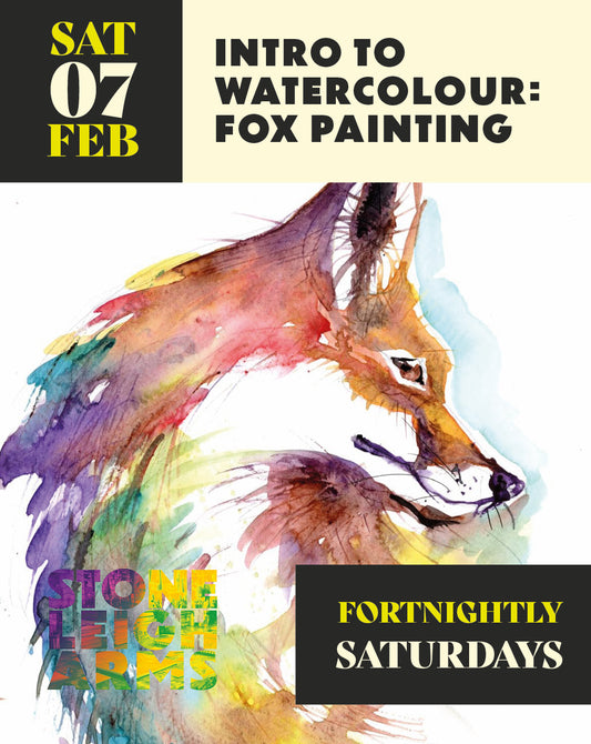 Intro to Watercolour Painting: Fox