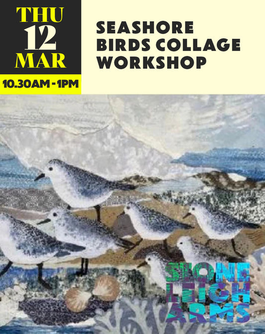 Seashore Birds Collage Workshops