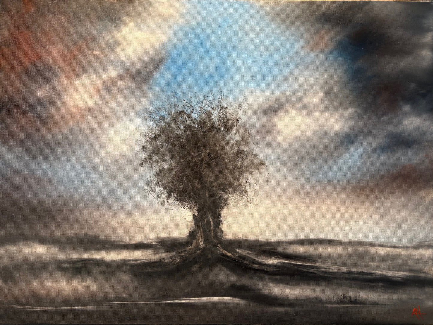 Emotive and Free Flowing Oil Painting Workshop - Paint a Mountain
