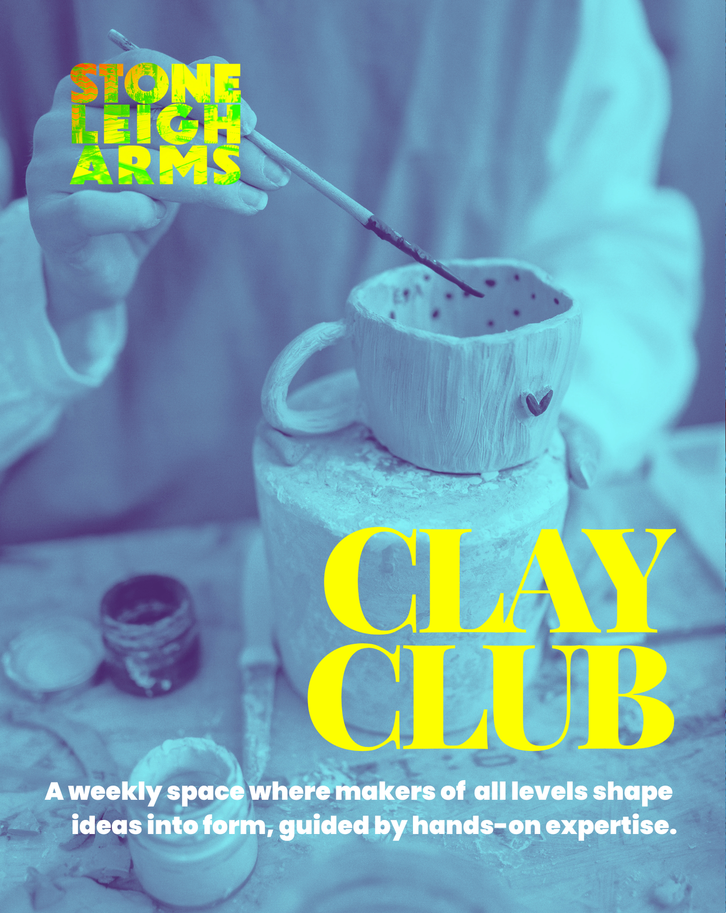 EVENING CLAY CLUB | Term Starts Tuesday 1st September PAY TERMLY FOR 10 SESSIONS
