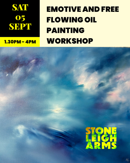 Emotive and Free Flowing Oil Painting Workshop | Sat 5th September