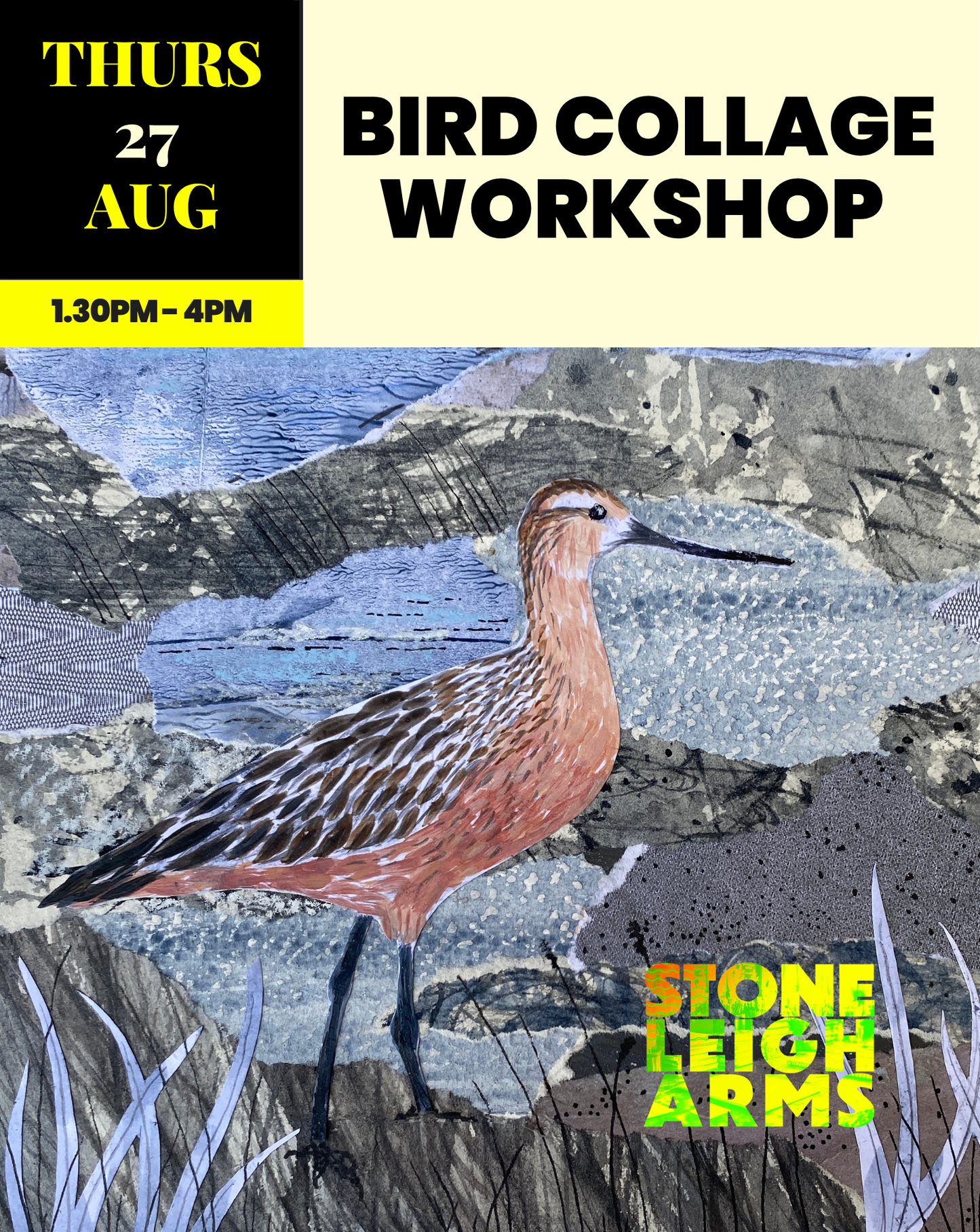 Collage Bird Workshop | Thursday 27 August