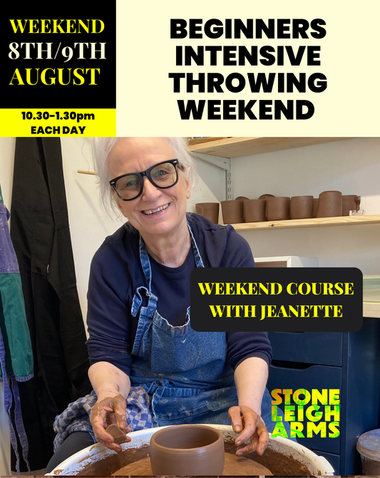 Beginners Intensive Throwing Weekend | Saturday 8 August and Sunday 9 August