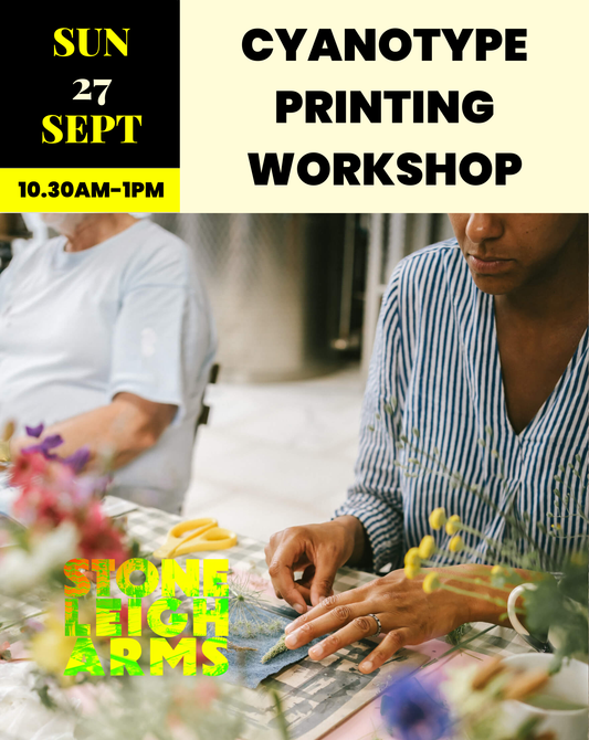 Cyanotype Printing Workshop | Sunday 27 September