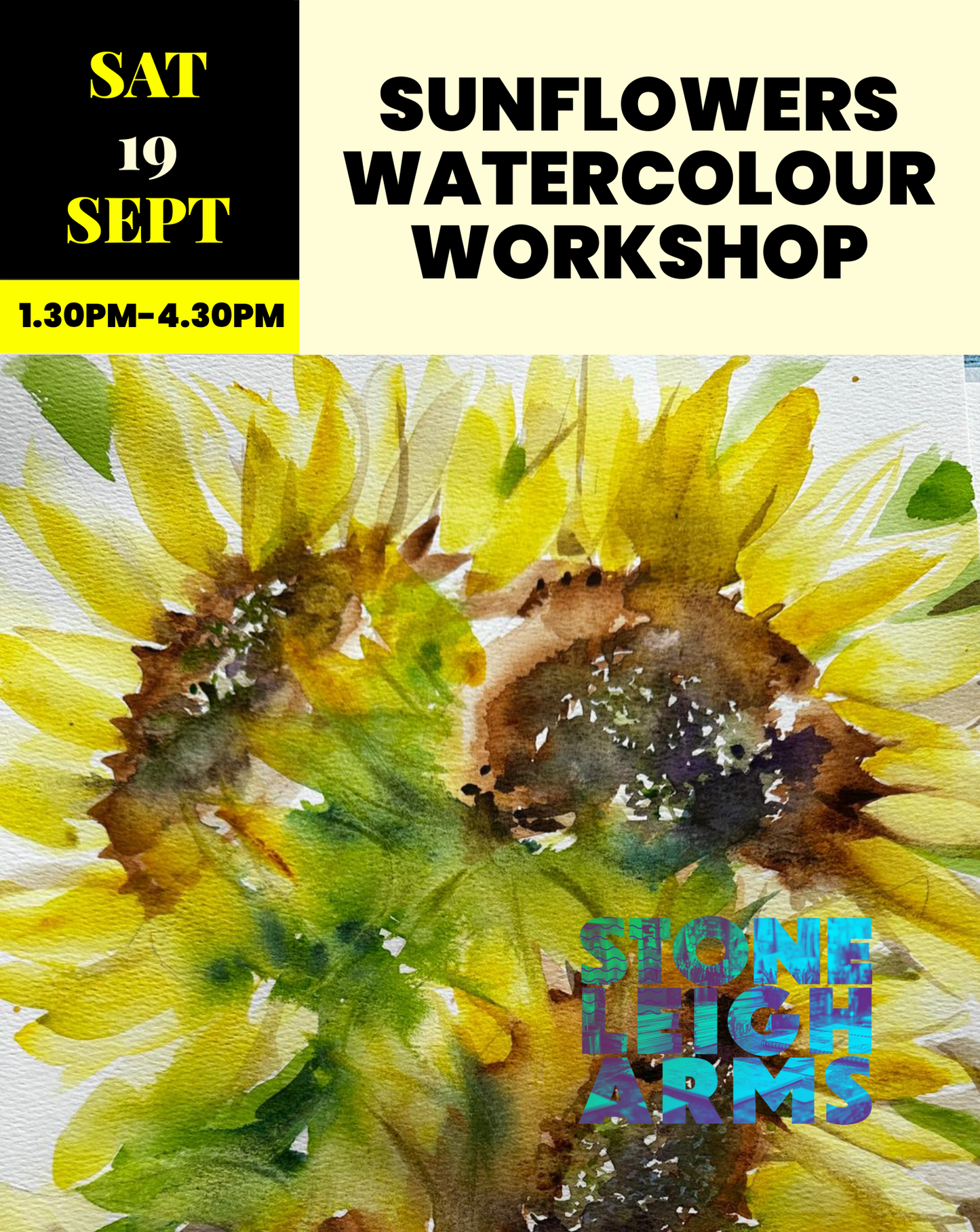 Floral Watercolour Workshop | Saturday September 19th