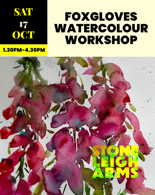 Floral Watercolour Workshop | Saturday October 17th