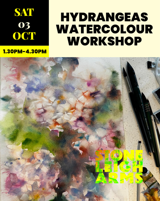 Floral Watercolour Workshop | Saturday October 3rd