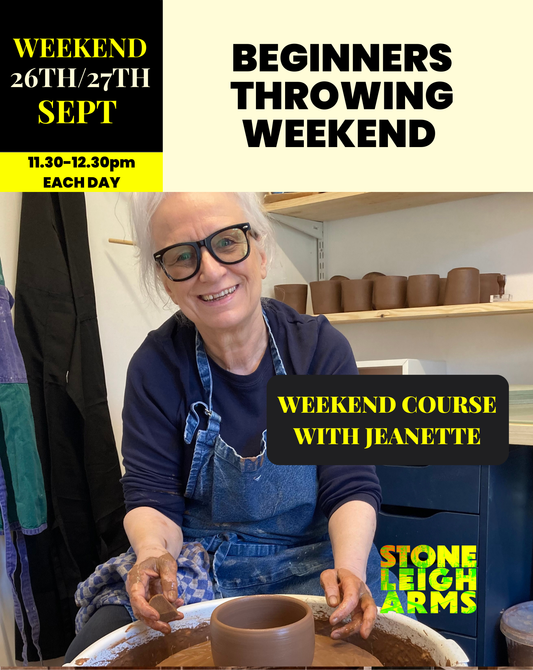 Beginners Throwing Weekend | Saturday 26th and Sunday 27th September
