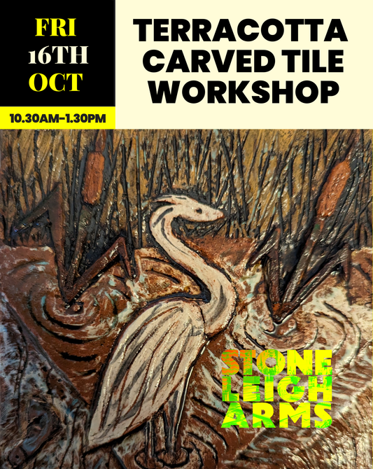 Terracotta Tile Carving with Great Pottery Throwdown Finalist David Short | Fri 16 Oct