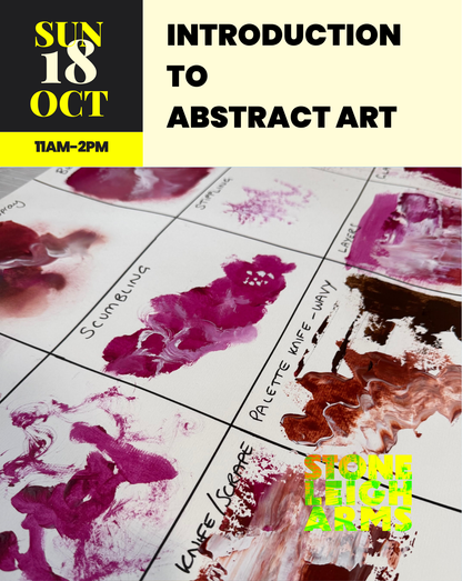 Abstract Mark Making & Painting | Sunday 18th October