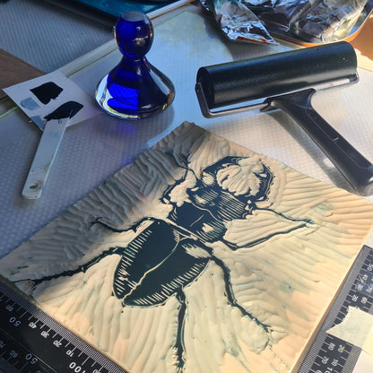 Follow On Linocut Printing: 2 Week Course | Tuesday 10 & 17 November