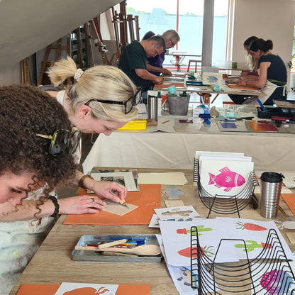 Follow On Linocut Printing: 2 Week Course | Tuesday 10 & 17 November