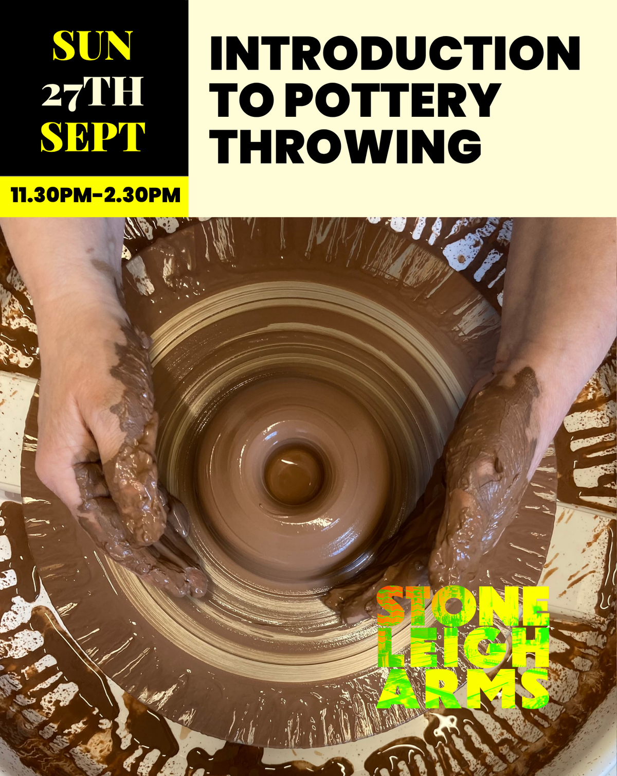 Introduction to Pottery Throwing | Sunday 27th September
