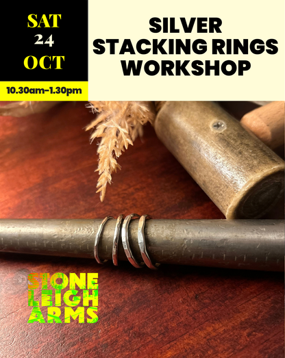 Silver Stacking Rings Workshop | Saturday 24th October
