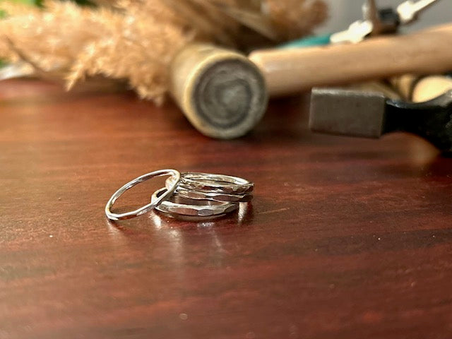 Silver Stacking Rings Workshop | Saturday 24th October