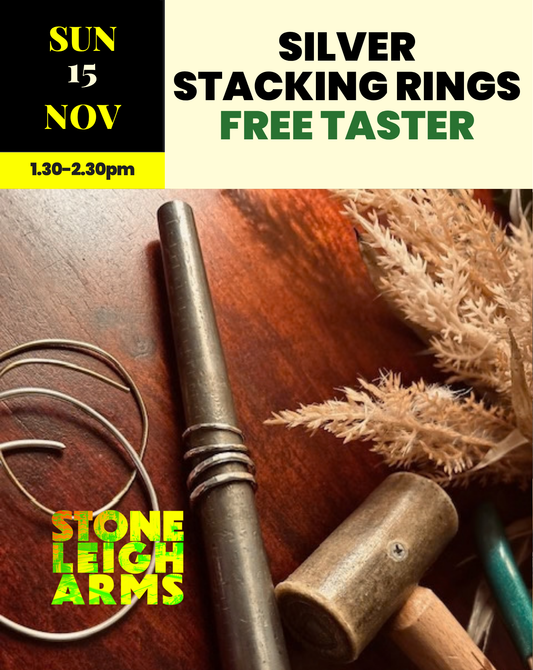 Silver Stacking Rings FREE DEMO | Sunday 15th November