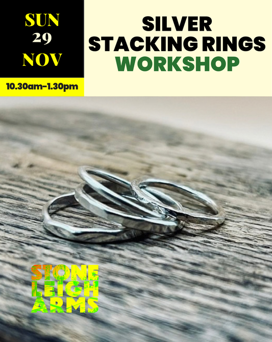 Silver Stacking Rings Workshop | Sunday 29th November