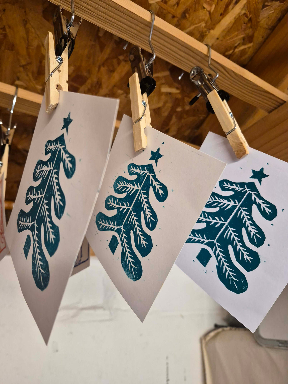 Lino Print Christmas Card Workshops | Saturday 5th December and Tuesday 8th December