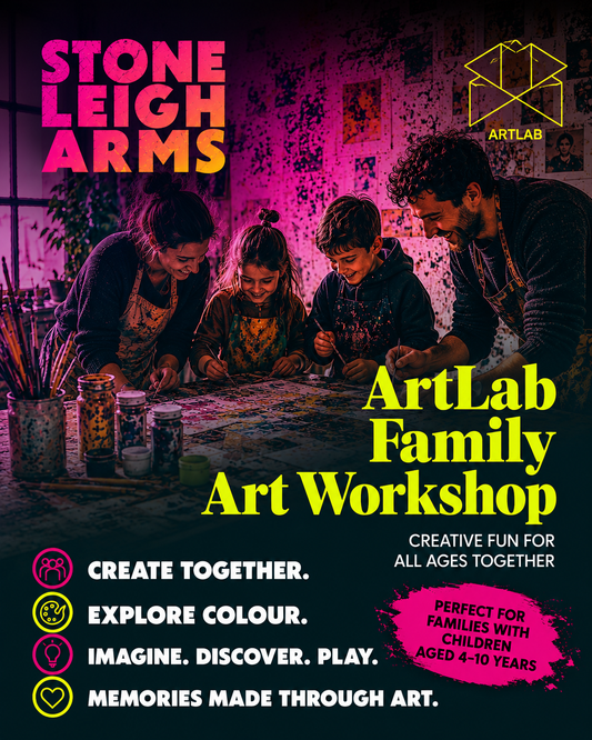 ArtLab Family Art Workshop Father's Day Special | Leamington Spa | Sat 20 June 2026