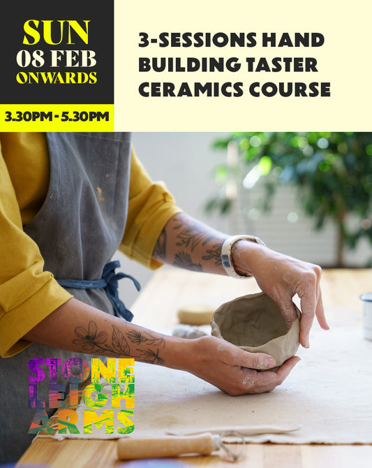 Ceramics Handbuilding - 3 week course