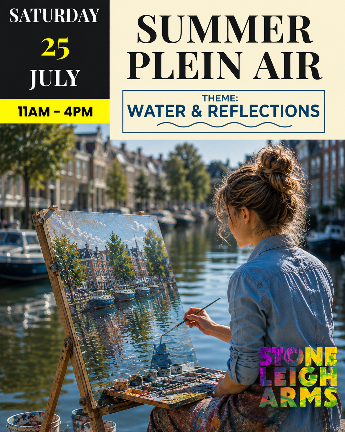 Summer Plein Air | Leamington Spa | Sat 25 July
