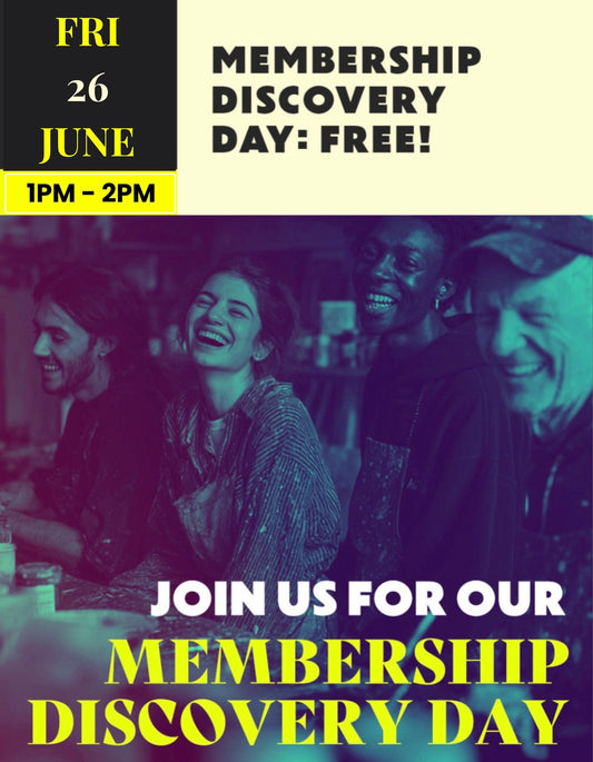Membership discovery day | FREE | Friday 26 June