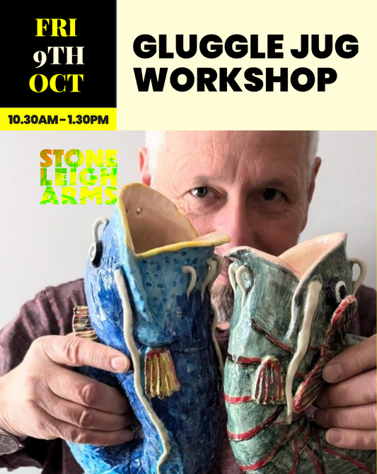 Gluggle Jug Workshop with Great Pottery Throwdown Finalist David Short| Fri 9 Oct