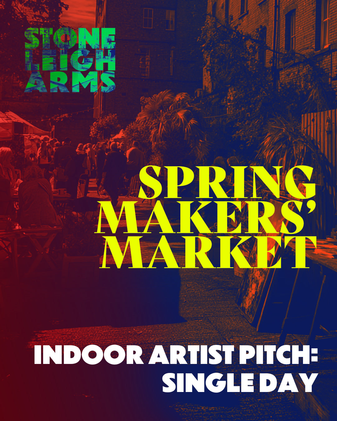 ARTIST PITCH: INDOOR | SINGLE DAY