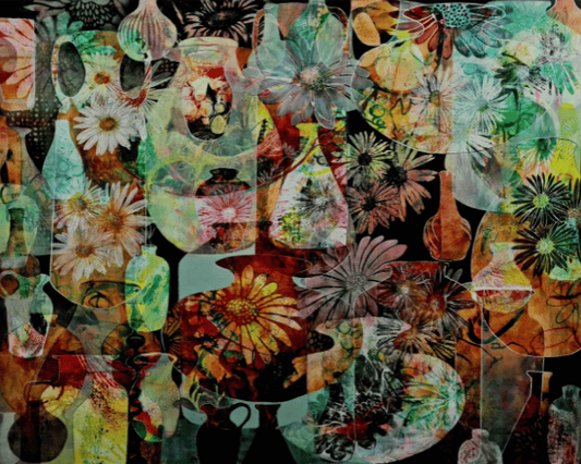 Flower Arranging No.4 by Jenny Edge