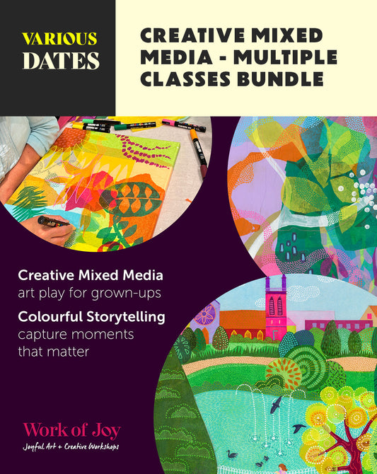 Mixed Media Creative Workshop Bundle